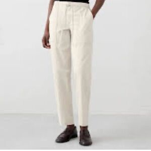 Banana Republic Women’s Cotton Light Tan Pull-on Casual Pants 4